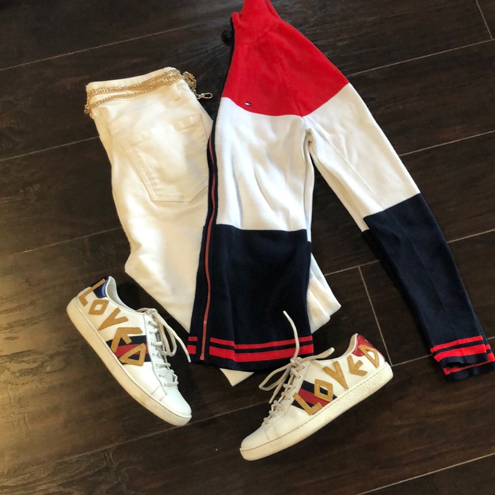 Tommy Hilfiger Zip Up Sweater